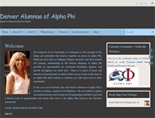 Tablet Screenshot of denveralphaphi.com